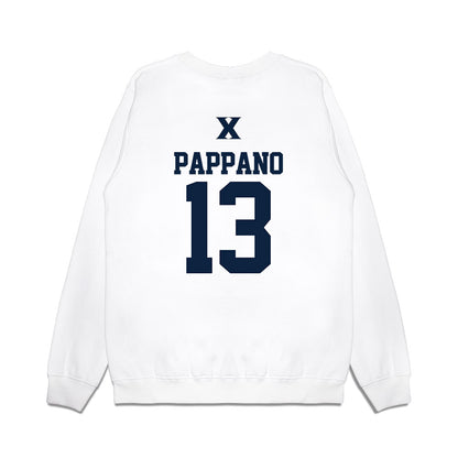 Xavier - NCAA Baseball : Luke Pappano - USA Premium Crewneck Sweatshirt-1