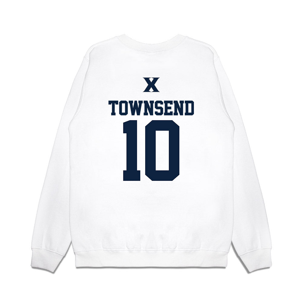 Xavier - NCAA Baseball : Tommy Townsend - USA Premium Crewneck Sweatshirt-1