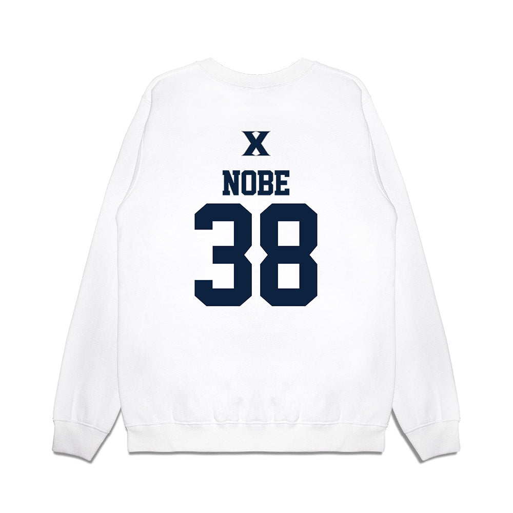 Xavier - NCAA Baseball : Jack Nobe - USA Premium Crewneck Sweatshirt-1