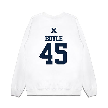 Xavier - NCAA Baseball : Nick Boyle - USA Premium Crewneck Sweatshirt-1