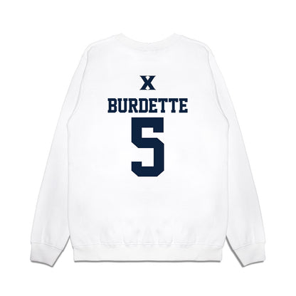 Xavier - NCAA Baseball : Clay Burdette - USA Premium Crewneck Sweatshirt-1