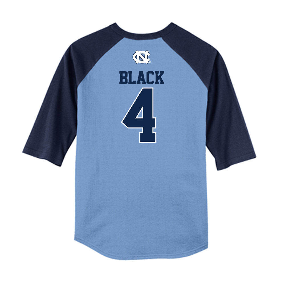 UNC - NCAA Baseball : Sawyer Black - USA Raglan Shirt-1