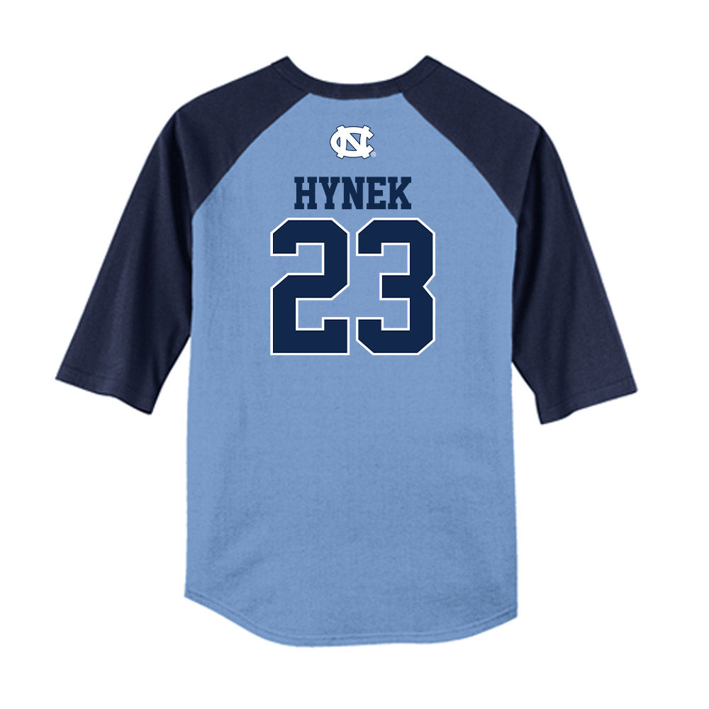 UNC - NCAA Baseball : Colin Hynek - USA Raglan Shirt-1