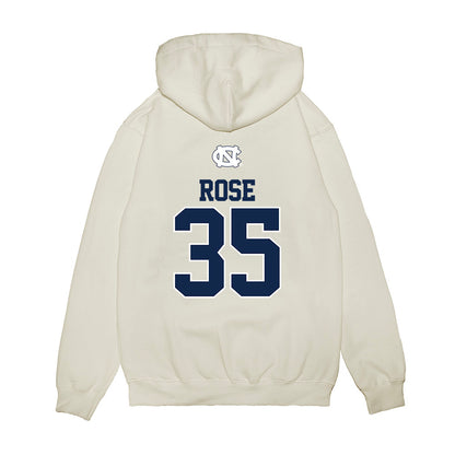 UNC - NCAA Baseball : Jackson Rose - USA Premium Hooded Sweatshirt-1