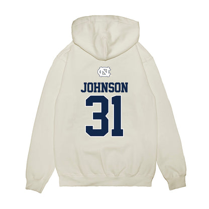 UNC - NCAA Baseball : Olin Johnson - USA Premium Hooded Sweatshirt-1