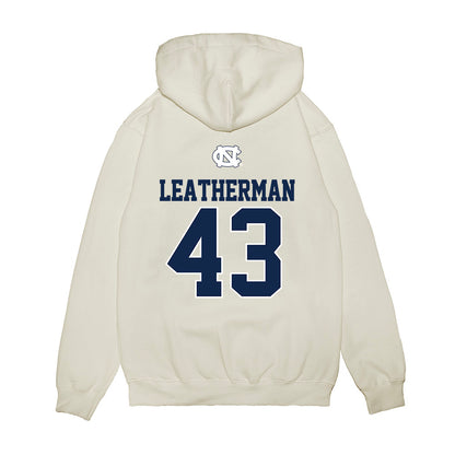 UNC - NCAA Baseball : Michael Riley Leatherman - USA Premium Hooded Sweatshirt-1