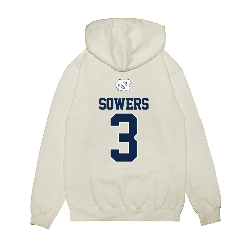 UNC - NCAA Baseball : Lee Sowers - USA Premium Hooded Sweatshirt-1