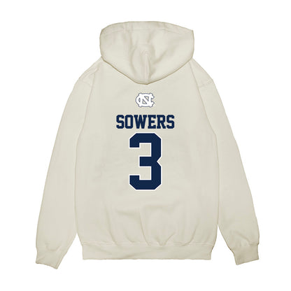 UNC - NCAA Baseball : Lee Sowers - USA Premium Hooded Sweatshirt-1