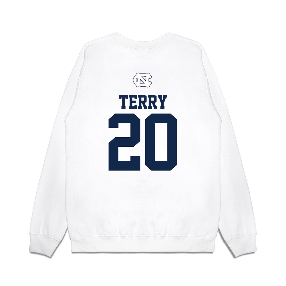 UNC - NCAA Baseball : AJ Terry - USA Premium Crewneck Sweatshirt-1