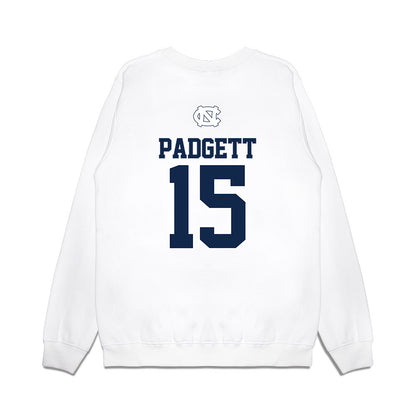 UNC - NCAA Baseball : Cameron Padgett - USA Premium Crewneck Sweatshirt-1