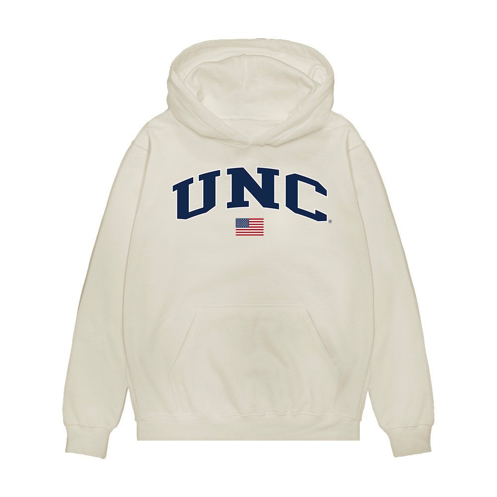 UNC - NCAA Baseball : Michael Maginnis - USA Premium Hooded Sweatshirt-0