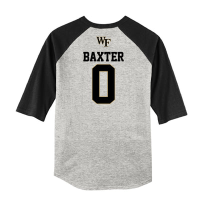 Wake Forest - NCAA Baseball : Cuyler Baxter - USA Raglan Shirt-1
