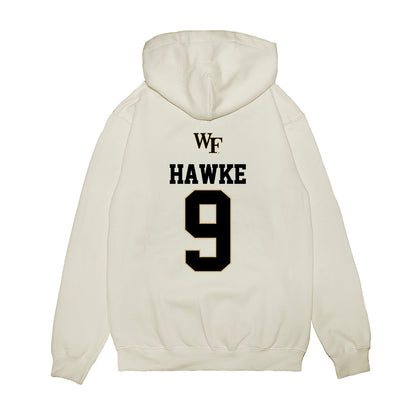 Wake Forest - NCAA Baseball : Austin Hawke - USA Premium Hooded Sweatshirt-1