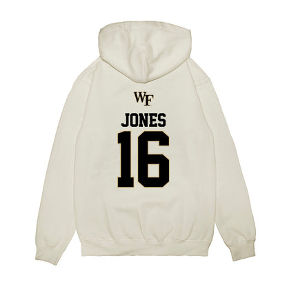 Wake Forest - NCAA Baseball : Evan Jones - USA Premium Hooded Sweatshirt-1