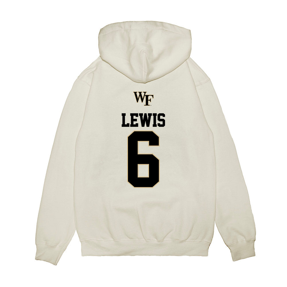 Wake Forest - NCAA Baseball : Kade Lewis - USA Premium Hooded Sweatshirt-1
