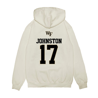 Wake Forest - NCAA Baseball : Zach Johnston - USA Premium Hooded Sweatshirt-1