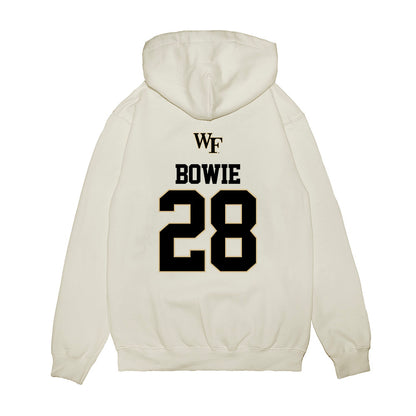 Wake Forest - NCAA Baseball : Rhys Bowie - USA Premium Hooded Sweatshirt-1