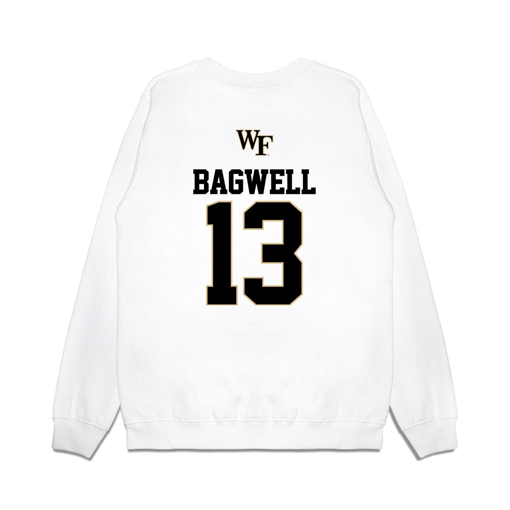 Wake Forest - NCAA Baseball : Cameron Bagwell - USA Premium Crewneck Sweatshirt-1