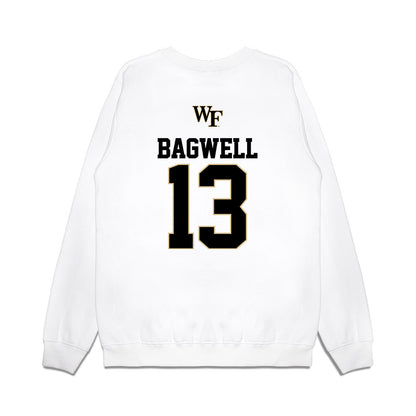 Wake Forest - NCAA Baseball : Cameron Bagwell - USA Premium Crewneck Sweatshirt-1