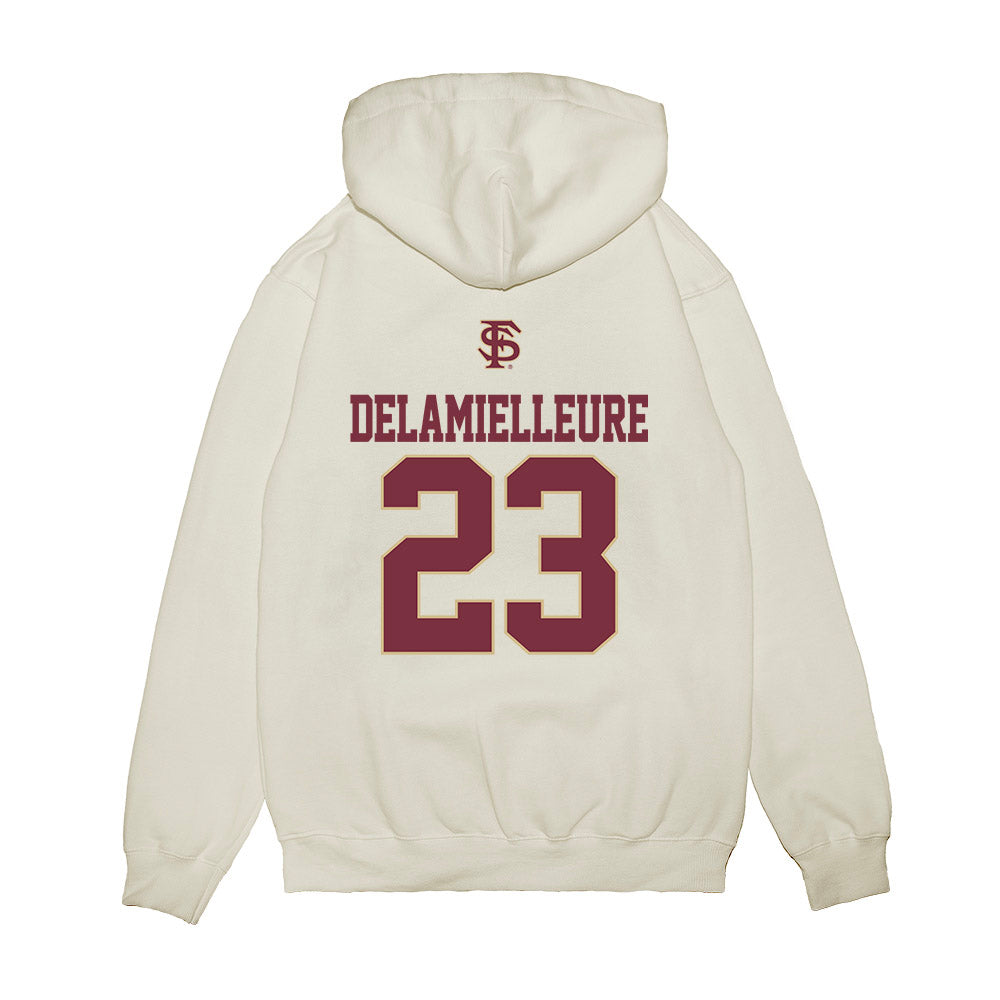 FSU - NCAA Baseball : Brody DeLamielleure - USA Premium Hooded Sweatshirt-1