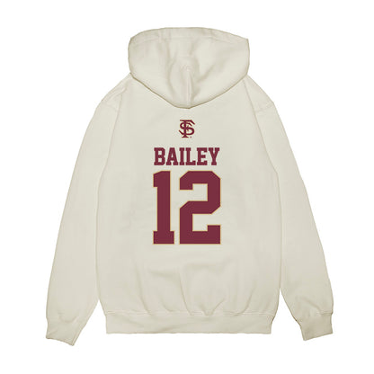 FSU - NCAA Baseball : Myles Bailey - USA Premium Hooded Sweatshirt-1