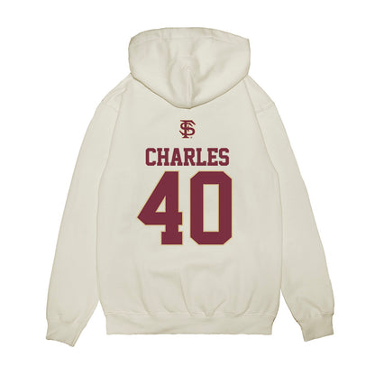 FSU - NCAA Baseball : Joe Charles - USA Premium Hooded Sweatshirt-1