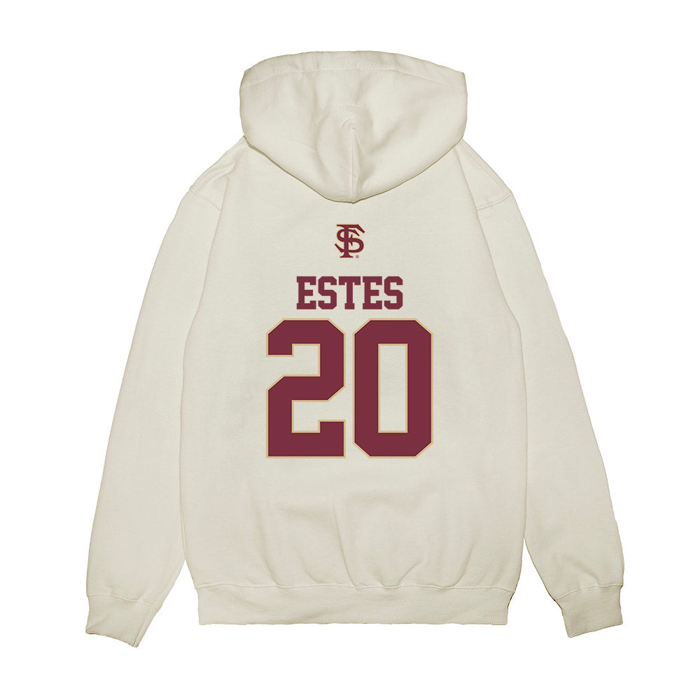 FSU - NCAA Baseball : Jace Estes - USA Premium Hooded Sweatshirt-1