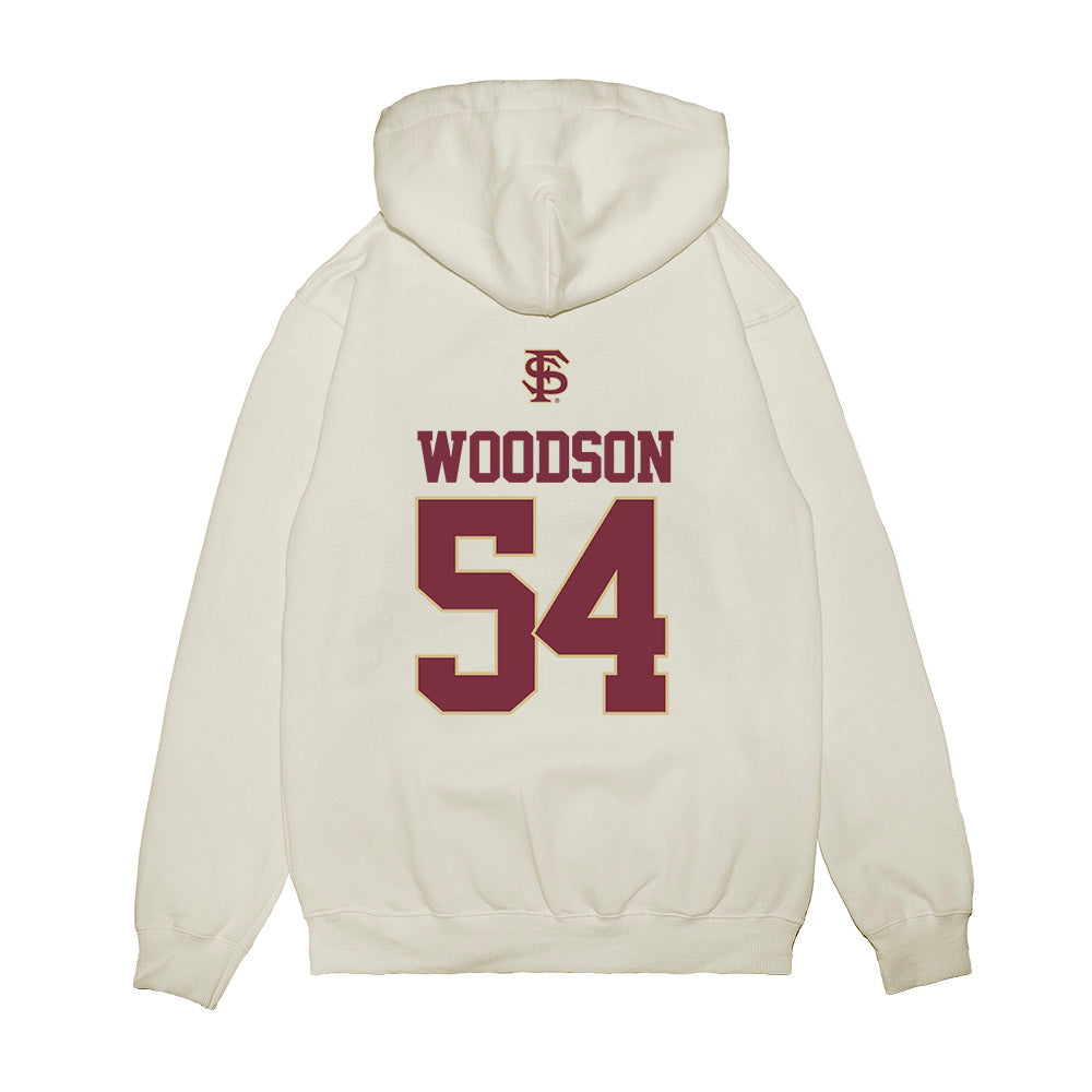 FSU - NCAA Baseball : Presley Woodson - USA Premium Hooded Sweatshirt-1