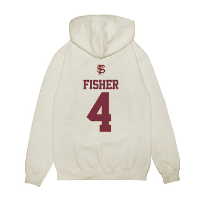 FSU - NCAA Baseball : Cal Fisher - USA Premium Hooded Sweatshirt-1