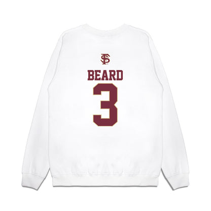 FSU - NCAA Baseball : Trey Beard - USA Premium Crewneck Sweatshirt-1