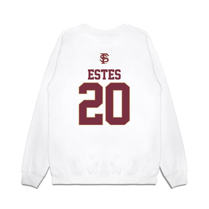 FSU - NCAA Baseball : Jace Estes - USA Premium Crewneck Sweatshirt-1