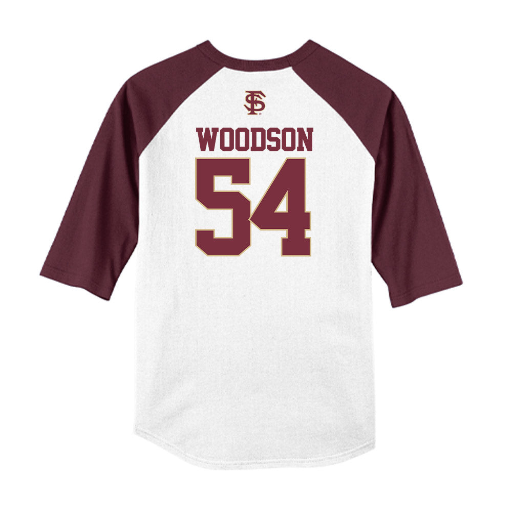 FSU - NCAA Baseball : Presley Woodson - USA Raglan Shirt-1