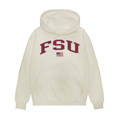 FSU - NCAA Baseball : Rhett Vaughn - USA Premium Hooded Sweatshirt-0