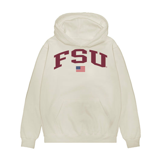 FSU - NCAA Baseball : BJ Gibson - USA Premium Hooded Sweatshirt-0