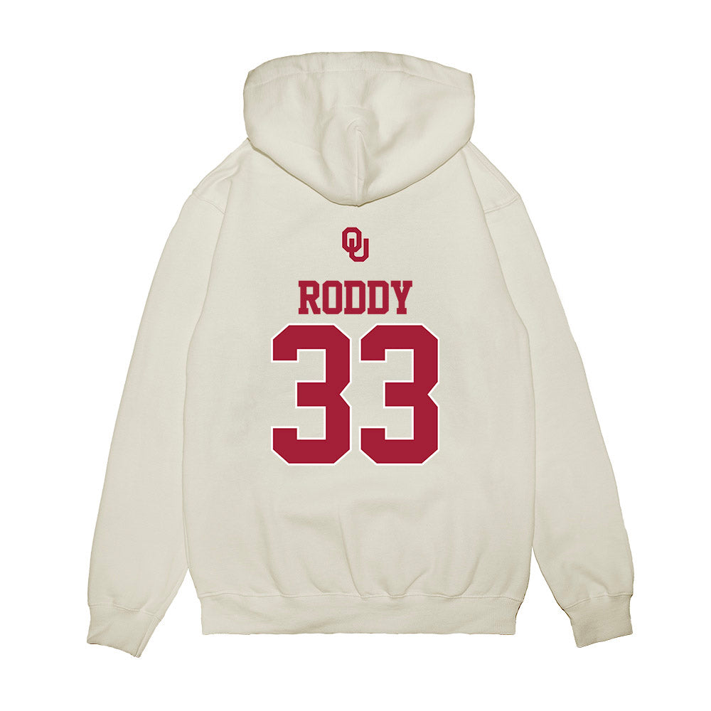 Oklahoma - NCAA Baseball : Berkeley Roddy - USA Premium Hooded Sweatshirt-1