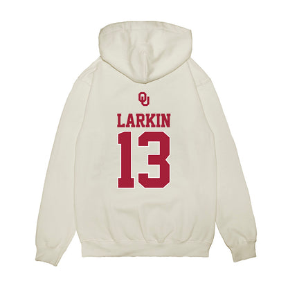 Oklahoma - NCAA Baseball : Connor Larkin - USA Premium Hooded Sweatshirt-1