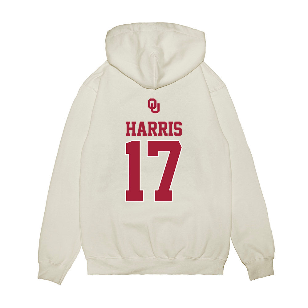 Oklahoma - NCAA Baseball : Dasan Harris - USA Premium Hooded Sweatshirt-1