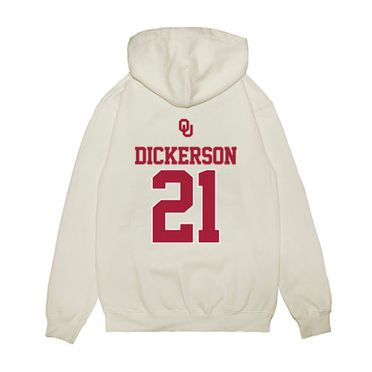Oklahoma - NCAA Baseball : Drew Dickerson - USA Premium Hooded Sweatshirt-1