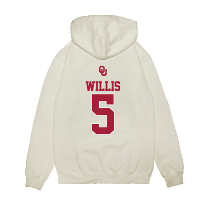 Oklahoma - NCAA Baseball : Dawson Willis - USA Premium Hooded Sweatshirt-1