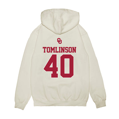 Oklahoma - NCAA Baseball : Aidan Tomlinson - USA Premium Hooded Sweatshirt-1