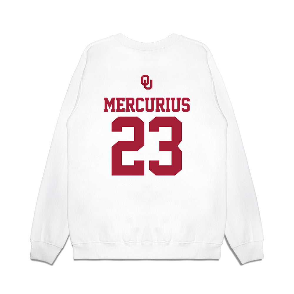 Oklahoma - NCAA Baseball : Alexander Mercurius - USA Premium Crewneck Sweatshirt-1