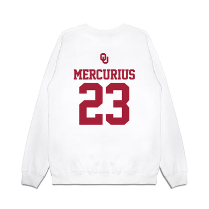 Oklahoma - NCAA Baseball : Alexander Mercurius - USA Premium Crewneck Sweatshirt-1