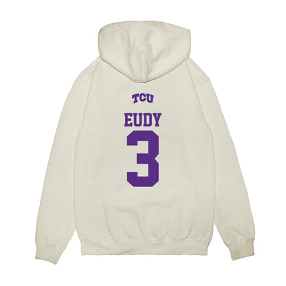 TCU - NCAA Baseball : Kade Eudy - USA Raglan Premium Hooded Sweatshirt-1