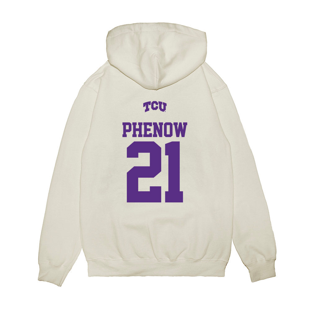 TCU - NCAA Baseball : Tyler Phenow - USA Raglan Premium Hooded Sweatshirt-1