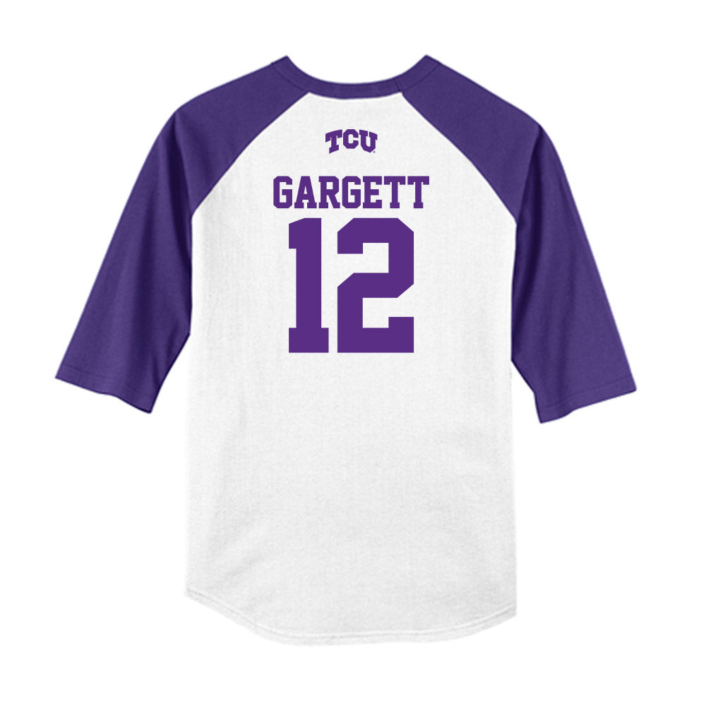 TCU - NCAA Baseball : Kyuss Gargett - USA Raglan Raglan Shirt-1