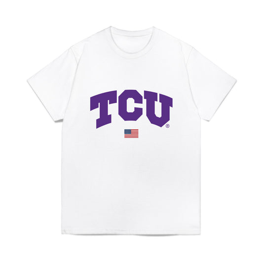 TCU - NCAA Baseball : Cole Eaton - USA Raglan Comfort Colors T-Shirt-0