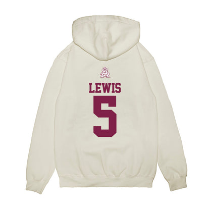 Arizona State - NCAA Baseball : Brenden Lewis - USA Raglan Premium Hooded Sweatshirt-1