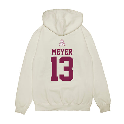 Arizona State - NCAA Baseball : Tyler Meyer - USA Raglan Premium Hooded Sweatshirt-1