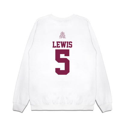 Arizona State - NCAA Baseball : Brenden Lewis - USA Raglan Premium Crewneck Sweatshirt-1