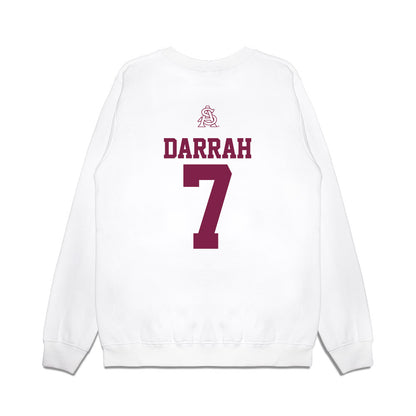 Arizona State - NCAA Baseball : Ryan Darrah - USA Raglan Premium Crewneck Sweatshirt-1